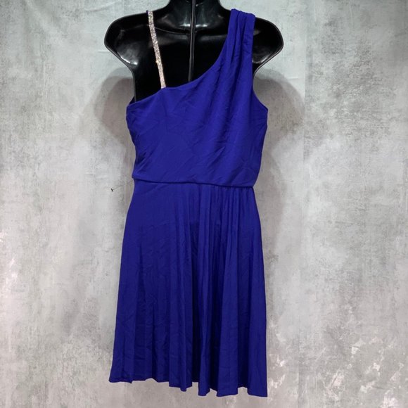 BCX Royal Blue Juniors' Asymmetrical Embellished S - Picture 10 of 14